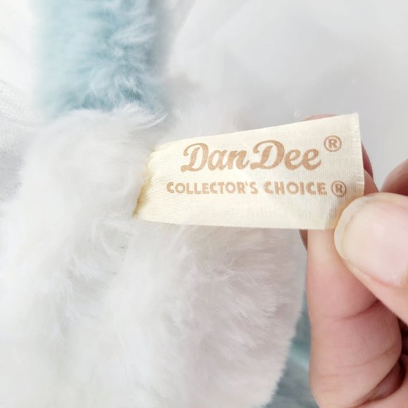 Dan Dee Blue Ballerina Elephant Stuffed Animal Plush With White Tutu Ballet 15" - Picture 8 of 10